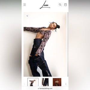 Lionne Clothing Alex Jean Cargo